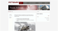 Desktop Screenshot of petroham.com